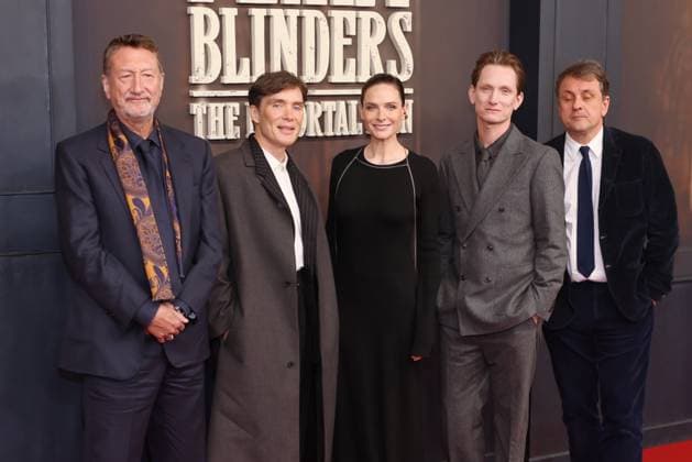 Premiere Peaky Blinders Ð The Immortal Man Steven Knight, Cillian Murphy, Rebecca Ferguson, Tom Harper, Guy Heeley Premiere Peaky Blinders Ð The Immortal Man im Kino International Berlin Datum: 12.03.2026 Copyright: xEventpress Kratschx