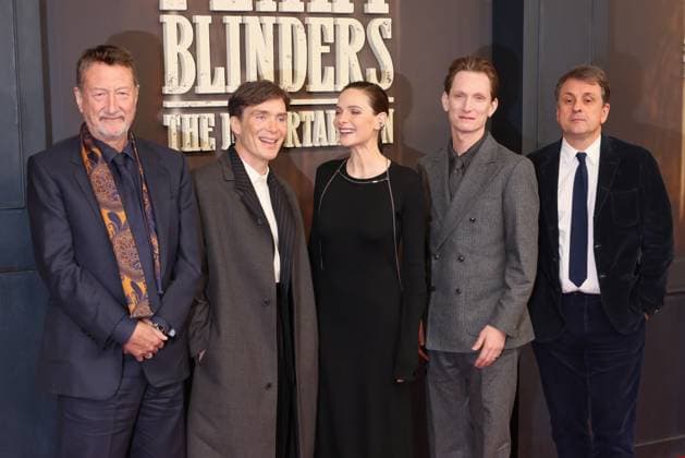Premiere Peaky Blinders Ð The Immortal Man Steven Knight, Cillian Murphy, Rebecca Ferguson, Tom Harper, Guy Heeley Premiere Peaky Blinders Ð The Immortal Man im Kino International Berlin Datum: 12.03.2026 Copyright: xEventpress Kratschx