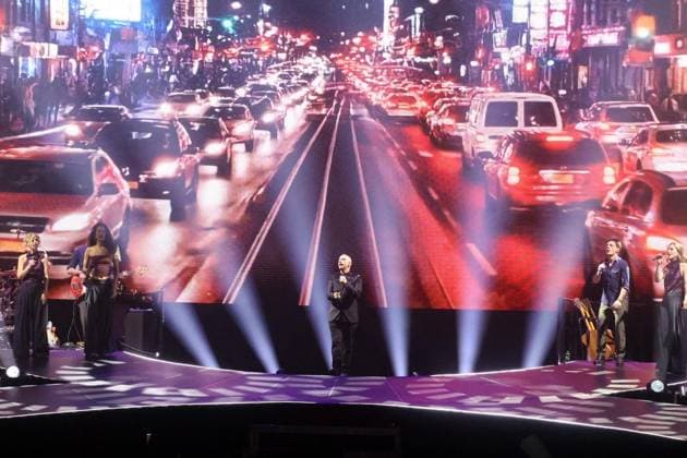 Eros Ramazzotti - Una storia importante Tour ** NUR FÜR REDAKTIONELLE ZWECKE ** EDITORIAL USE ONLY **<p>Eros Ramazzotti auf Una storia importante - Tour in der Rudolf - Weber - Arena Oberhausen am Donnerstag, den 12. März 2026 Deutschland NRW Oberhausen Copyright: KerstinxBögeholz