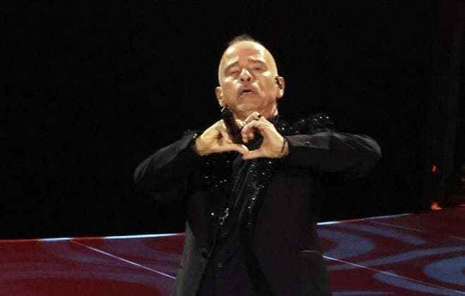 Eros Ramazzotti - Una storia importante Tour ** NUR FÜR REDAKTIONELLE ZWECKE ** EDITORIAL USE ONLY **<p>Eros Ramazzotti auf Una storia importante - Tour in der Rudolf - Weber - Arena Oberhausen am Donnerstag, den 12. März 2026 Deutschland NRW Oberhausen Copyright: KerstinxBögeholz