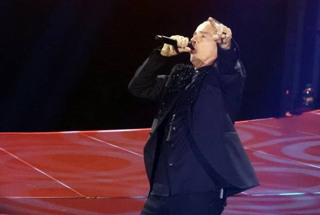 Eros Ramazzotti - Una storia importante Tour ** NUR FÜR REDAKTIONELLE ZWECKE ** EDITORIAL USE ONLY **<p>Eros Ramazzotti auf Una storia importante - Tour in der Rudolf - Weber - Arena Oberhausen am Donnerstag, den 12. März 2026 Deutschland NRW Oberhausen Copyright: KerstinxBögeholz