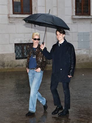 Rome, Palazzo Barberini, Valentino fashion show - arrivals. Pictured: Silvia Calderoni  Copyright: xMarcoxProvvisionatox xipa-agency.netx xLandi Provvisionatox IPA_Agency_IPA72787596
