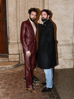 Rome, Palazzo Barberini, Valentino fashion show - arrivals. Pictured: Damiano and Fabio D Innocenzo  Copyright: xMarcoxProvvisionatox xipa-agency.netx xLandi Provvisionatox IPA_Agency_IPA72787658