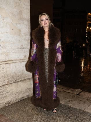 Rome, Palazzo Barberini, Valentino fashion show - arrivals. Pictured: Carolina Crescentini  Copyright: xMarcoxProvvisionatox xipa-agency.netx xLandi Provvisionatox IPA_Agency_IPA72787764