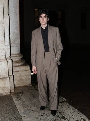 Rome, Palazzo Barberini, Valentino fashion show - arrivals. Pictured: Nicolas Maupas  Copyright: xMarcoxProvvisionatox xipa-agency.netx xLandi Provvisionatox IPA_Agency_IPA72787849