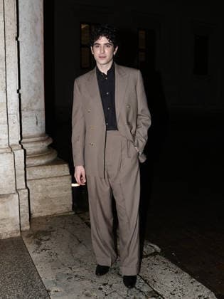 Rome, Palazzo Barberini, Valentino fashion show - arrivals. Pictured: Nicolas Maupas  Copyright: xMarcoxProvvisionatox xipa-agency.netx xLandi Provvisionatox IPA_Agency_IPA72787853