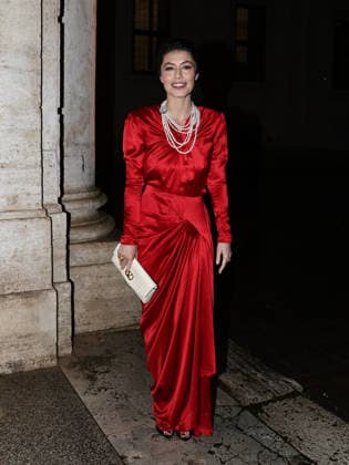 Rome, Palazzo Barberini, Valentino fashion show - arrivals. Pictured: Alessandra Mastronardi  Copyright: xMarcoxProvvisionatox xipa-agency.netx xLandi Provvisionatox IPA_Agency_IPA72787865