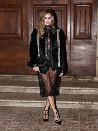 Rome, Palazzo Barberini, Valentino fashion show - arrivals. Pictured: Chiara Ferragni  Copyright: xMarcoxProvvisionatox xipa-agency.netx xLandi Provvisionatox IPA_Agency_IPA72787889