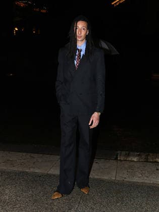 Rome, Palazzo Barberini, Valentino fashion show - arrivals. Pictured: Ghali  Copyright: xMarcoxProvvisionatox xipa-agency.netx xLandi Provvisionatox IPA_Agency_IPA72787916