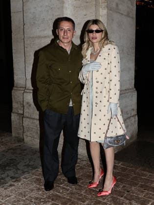 Rome, Palazzo Barberini, Valentino fashion show - arrivals. Pictured: Michele Alhaique, Carlotta Antonelli  Copyright: xMarcoxProvvisionatox xipa-agency.netx xLandi Provvisionatox IPA_Agency_IPA72787900