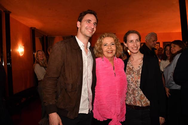 Michaela May mit Tochter Lilian und Schwiegersohn Will Premiere Der Abschiedsbrief Komödie im Hotel Bayerischen Hof Theater München 12. März 2026