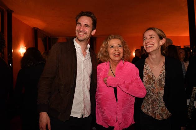 Michaela May mit Tochter Lilian und Schwiegersohn Will Premiere Der Abschiedsbrief Komödie im Hotel Bayerischen Hof Theater München 12. März 2026
