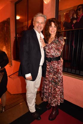Timothy Beach mit Ehefrau Nicola Tiggeler Premiere Der Abschiedsbrief Komödie im Hotel Bayerischen Hof Theater München 12. März 2026