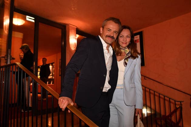 Viola Wedekind und Sven Waasner Premiere Der Abschiedsbrief Komödie im Hotel Bayerischen Hof Theater München 12. März 2026