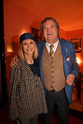 Patricia Riekel und Helmut Markwort Premiere Der Abschiedsbrief Komödie im Hotel Bayerischen Hof Theater München 12. März 2026