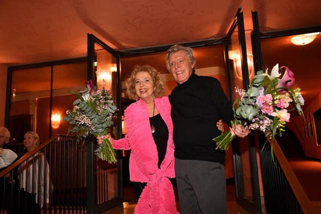 Michaela May und Sigmar Sollbach Premiere Der Abschiedsbrief Komödie im Hotel Bayerischen Hof Theater München 12. März 2026