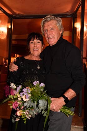 Sigmar Sollbach mit Ehefrau Claudia Premiere Der Abschiedsbrief Komödie im Hotel Bayerischen Hof Theater München 12. März 2026
