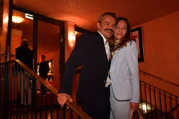 Viola Wedekind und Sven Waasner Premiere Der Abschiedsbrief Komödie im Hotel Bayerischen Hof Theater München 12. März 2026