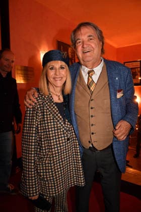 Patricia Riekel und Helmut Markwort Premiere Der Abschiedsbrief Komödie im Hotel Bayerischen Hof Theater München 12. März 2026