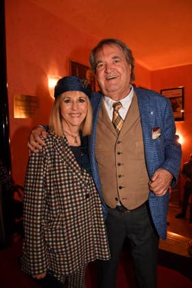 Patricia Riekel und Helmut Markwort Premiere Der Abschiedsbrief Komödie im Hotel Bayerischen Hof Theater München 12. März 2026