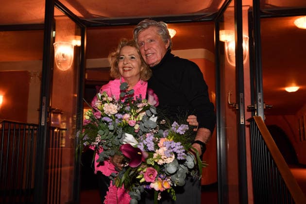Michaela May und Sigmar Sollbach Premiere Der Abschiedsbrief Komödie im Hotel Bayerischen Hof Theater München 12. März 2026