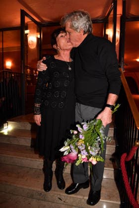 Sigmar Sollbach mit Ehefrau Claudia Premiere Der Abschiedsbrief Komödie im Hotel Bayerischen Hof Theater München 12. März 2026