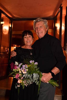Sigmar Sollbach mit Ehefrau Claudia Premiere Der Abschiedsbrief Komödie im Hotel Bayerischen Hof Theater München 12. März 2026