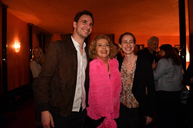 Michaela May mit Tochter Lilian und Schwiegersohn Will Premiere Der Abschiedsbrief Komödie im Hotel Bayerischen Hof Theater München 12. März 2026