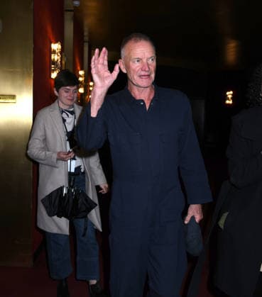March 12, 2026, New York, Ny, United States: Sting meets the press ahead of his Met Opera debuts in The Last Ship . Held at Metropolitan Opera House in New York. Zuma Press March 12, 2026 New York United States - ZUMAp281 20260312_zea_p281_004 Copyright: xPhotoxImagexPressx