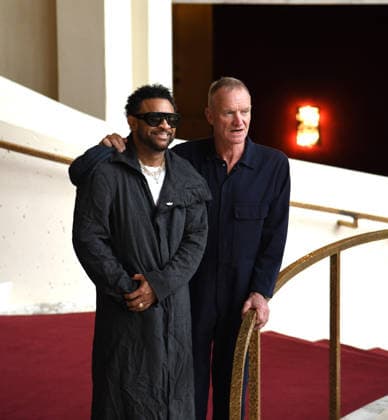 March 12, 2026, New York, Ny, United States: Sting and Shaggy meet the press ahead of their Met Opera debuts in The Last Ship . Held at Metropolitan Opera House in New York. Zuma Press March 12, 2026 New York United States - ZUMAp281 20260312_zea_p281_014 Copyright: xPhotoxImagexPressx