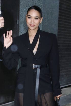 NEW YORK, NY- MARCH 12: Alexandra Shipp seen at Good Morning America on March 12, 2026 in New York City. Copyright: xRWx