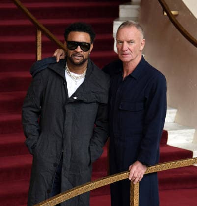 March 12, 2026, New York, Ny, United States: Sting and Shaggy meet the press ahead of their Met Opera debuts in The Last Ship . Held at Metropolitan Opera House in New York. Zuma Press March 12, 2026 New York United States - ZUMAp281 20260312_zea_p281_020 Copyright: xPhotoxImagexPressx