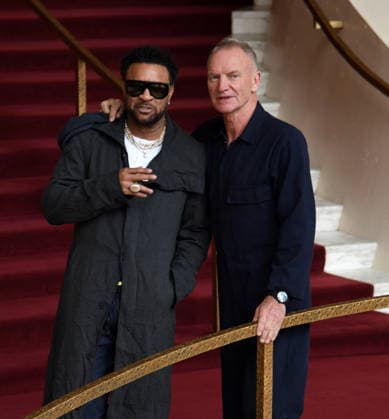 March 12, 2026, New York, Ny, United States: Sting and Shaggy meet the press ahead of their Met Opera debuts in The Last Ship . Held at Metropolitan Opera House in New York. Zuma Press March 12, 2026 New York United States - ZUMAp281 20260312_zea_p281_044 Copyright: xPhotoxImagexPressx