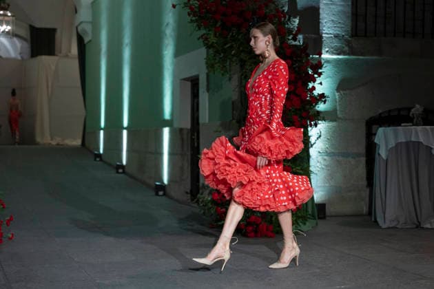 Juana Martín - MadridEsModa Fashion Week Madrid - 12 Mar 2026 A model walks the runway wearing a design by Juana Martín during the MadridEsModa Fashion Week de Madrid at the Academia San Fernando. Madrid Spain Copyright: xAtilanoxGarciax xSOPAxImagesx photos08232