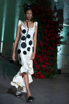 Juana Martín - MadridEsModa Fashion Week Madrid - 12 Mar 2026 A model walks the runway wearing a design by Juana Martín during the MadridEsModa Fashion Week de Madrid at the Academia San Fernando. Madrid Spain Copyright: xAtilanoxGarciax xSOPAxImagesx photos08241