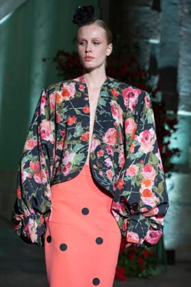 Juana Martín - MadridEsModa Fashion Week Madrid - 12 Mar 2026 A model walks the runway wearing a design by Juana Martín during the MadridEsModa Fashion Week de Madrid at the Academia San Fernando. Madrid Spain Copyright: xAtilanoxGarciax xSOPAxImagesx photos08260