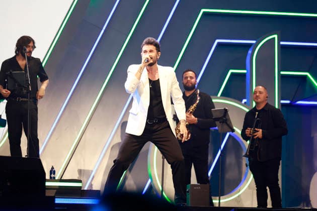 Gala of the 30th edition of the Dial Awards in Tenerife Gala of the 30th edition of the Dial Awards, at the Recinto Ferial de Santa Cruz de Tenerife, on March 12, 2026, in Santa Cruz de Tenerife, Tenerife, Canary Islands Spain The Dial Awards 2026 celebrate their 30th edition with a gala hosted by Leire Martinez for the second consecutive year, The Dial Awards 2026 will honor artists such as Laura Pausini, Pablo Alborán, Sergio Dalma, Amaral, Luis Fonsi and Kany García, among others Ana Torroja, Luz Casal, Mónica Naranjo and Antonio Carmona will receive the Dial Award for Lifetime Achievement Ubay Rodrí Espana. Copyright: xUbayxRodriguezx 7362209