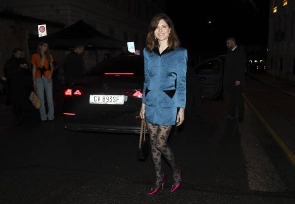 Rome, numerous guests crowded the party organized by Maison Valentino on the occasion of the Roman fashion show at the evocative Palazzo Ludovisi. In the photo: Vittoria Puccini  Copyright: xG.D ANGELOx xipa-agency.netx xx IPA_Agency_IPA72793361