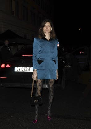 Rome, numerous guests crowded the party organized by Maison Valentino on the occasion of the Roman fashion show at the evocative Palazzo Ludovisi. In the photo: Vittoria Puccini  Copyright: xG.D ANGELOx xipa-agency.netx xx IPA_Agency_IPA72793366