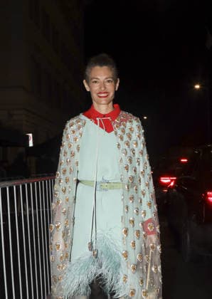 Rome, numerous guests crowded the party organized by Maison Valentino on the occasion of the Roman fashion show at the evocative Palazzo Ludovisi. In the photo: Ginevra Elkann  Copyright: xG.D ANGELOx xipa-agency.netx xx IPA_Agency_IPA72793444