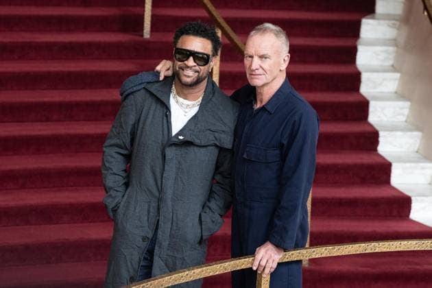 March 12, 2026, Bronx, New York, USA: Shaggy and Sting attend photo call for The Last Ship at Metropolitan Opera in New York, NY on March 12, 2026. Bronx USA - ZUMAr339 20260312_znp_r339_020 Copyright: xLevxRadinx