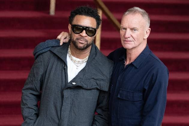 March 12, 2026, Bronx, New York, USA: Shaggy and Sting attend photo call for The Last Ship at Metropolitan Opera in New York, NY on March 12, 2026. Bronx USA - ZUMAr339 20260312_znp_r339_021 Copyright: xLevxRadinx
