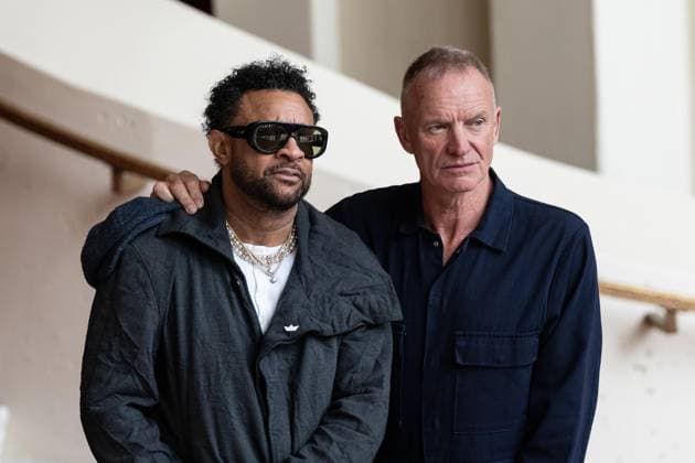 March 12, 2026, Bronx, New York, USA: Shaggy and Sting attend photo call for The Last Ship at Metropolitan Opera in New York, NY on March 12, 2026. Bronx USA - ZUMAr339 20260312_znp_r339_023 Copyright: xLevxRadinx