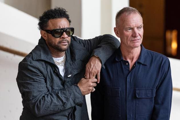 March 12, 2026, Bronx, New York, USA: Shaggy and Sting attend photo call for The Last Ship at Metropolitan Opera in New York, NY on March 12, 2026. Bronx USA - ZUMAr339 20260312_znp_r339_026 Copyright: xLevxRadinx