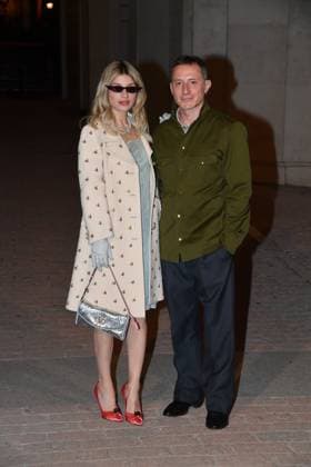 Rome, Palazzo Barberini, Valentino fashion show, In the photo: Carlotta Antonelli Michele Alhaique  Copyright: xVincenzoxLandix xipa-agency.netx xLandi Provvisionatox IPA_Agency_IPA72794294