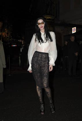 Rome, numerous guests crowded the party organized by Maison Valentino on the occasion of the Roman fashion show at the evocative Palazzo Ludovisi. In the photo: Maria Carla Boscono  Copyright: xG.D ANGELOx xipa-agency.netx xx IPA_Agency_IPA72793401
