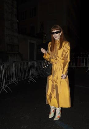 Rome, numerous guests crowded the party organized by Maison Valentino on the occasion of the Roman fashion show at the suggestive Palazzo Ludovisi. In the photo: Britt Lower  Copyright: xG.D ANGELOx xipa-agency.netx xx IPA_Agency_IPA72793447