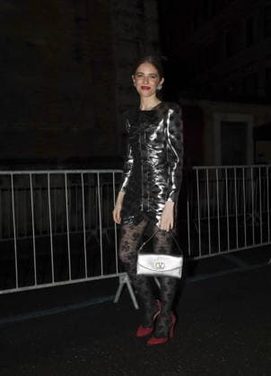 Rome, numerous guests crowded the party organized by Maison Valentino on the occasion of the Roman fashion show at the evocative Palazzo Ludovisi. In the photo: Valentina Romani  Copyright: xG.D ANGELOx xipa-agency.netx xx IPA_Agency_IPA72793419