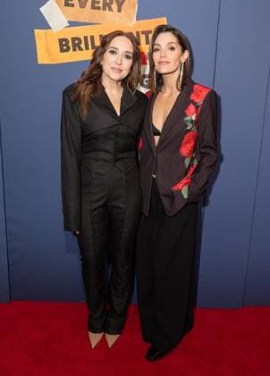March 12, 2026, Bronx, New York, USA: Jessica Vosk and Kelli Barrett attend opening night for Every Brilliant Thing at Hudson Theatre in New York, NY on March 12, 2026. Bronx USA - ZUMAr339 20260312_znp_r339_066 Copyright: xLevxRadinx