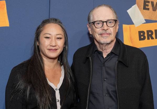March 12, 2026, Bronx, New York, USA: Karen Ho and Steve Buscemi attend opening night for Every Brilliant Thing at Hudson Theatre in New York, NY on March 12, 2026. Bronx USA - ZUMAr339 20260312_znp_r339_081 Copyright: xLevxRadinx